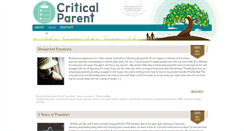 Desktop Screenshot of criticalparent.com